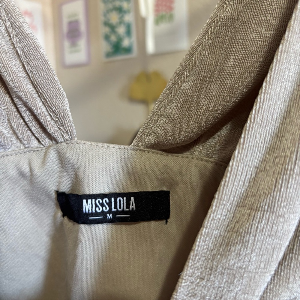 ୨୧ ・゚✧ Miss Lola Deep V Neck Cami Sleeveless Tank - Picture 7 of 8